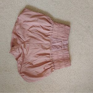 Free People Pink Athletic Shorts